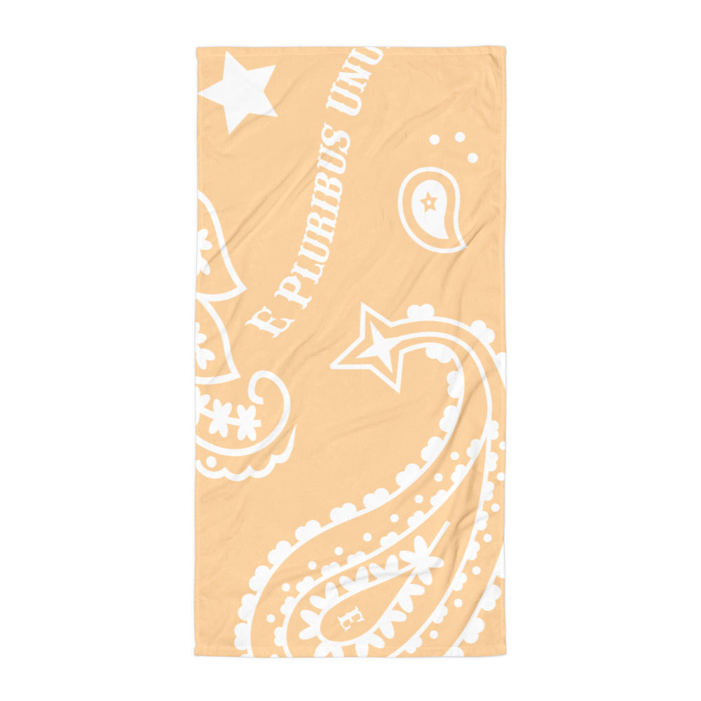Big Paisley Beach Towel