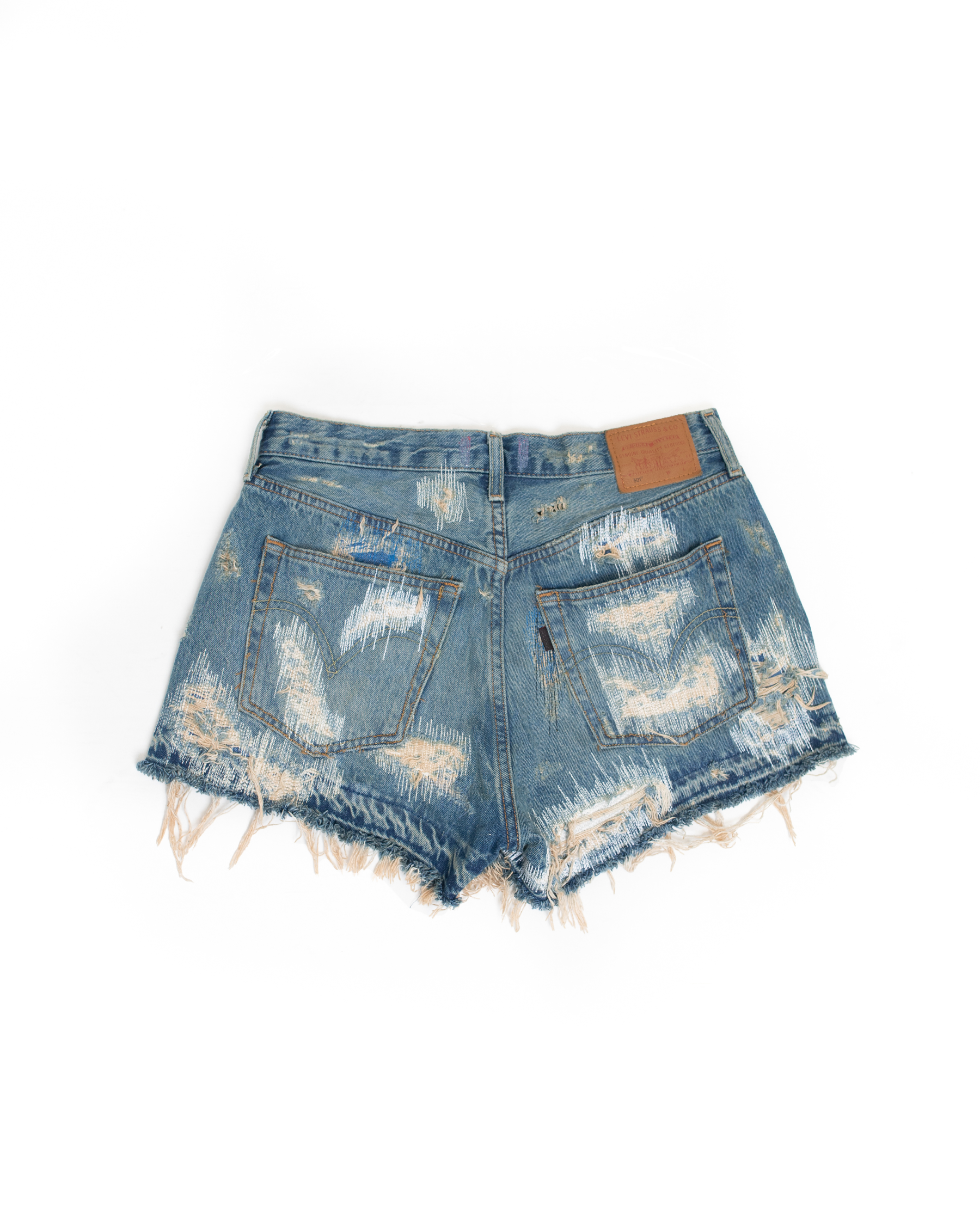 "Her" Denim Shorts