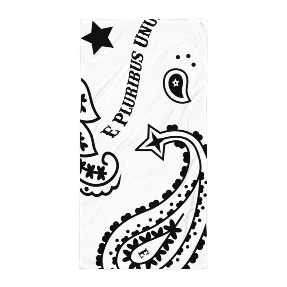 Big Paisley Beach Towel